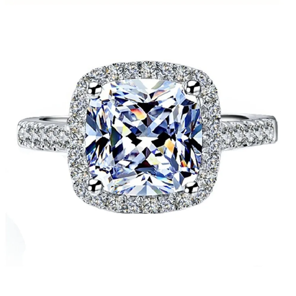 Test Positive Splendid Ring 3CT Cushion Diamond Ring Engagement Moissanite Certificate 18K Jewelry Cushion Ring Diamond Jewelry
Test Positive Splendid Ring 3CT Cushion Diamond Ring Engagement Moissanite Certificate 18K Jewelry Cushion Ring Diamond Jewelry