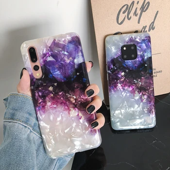 Shell texture Phone Cases for Huawei P20 P30 Pro Mate 20 Pro Amethyst cover For Honor 9 10 Nova 3 3i 4 back fundas cases
Shell texture Phone Cases for Huawei P20 P30 Pro Mate 20 Pro Amethyst cover For Honor 9 10 Nova 3 3i 4 back fundas cases