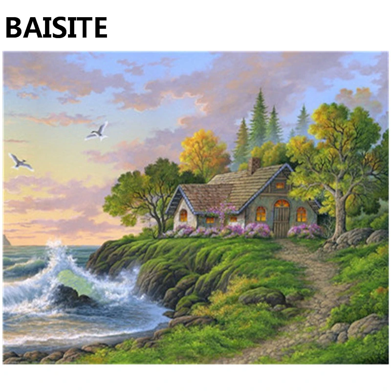 BAISITE DIY Acrylic Painting By Numbers Hand Painted Canvas Modern Wall Picture For Living Room Home Decor Wall Art
BAISITE DIY Acrylic Painting By Numbers Hand Painted Canvas Modern Wall Picture For Living Room Home Decor Wall Art