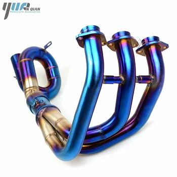 MT09 Connector Slip On Front Link Pipe For Yamaha MT09 MT-09 MT 09 Motorcycle Mindle Exhaust Pipe Muffler Middle Mid Pipe Blue
MT09 Connector Slip On Front Link Pipe For Yamaha MT09 MT-09 MT 09 Motorcycle Mindle Exhaust Pipe Muffler Middle Mid Pipe Blue