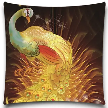 Beautiful Golden Peacock 2D print creative Pillow case Square cotton polyester cushion cover 5 size 9 style
Beautiful Golden Peacock 2D print creative Pillow case Square cotton polyester cushion cover 5 size 9 style