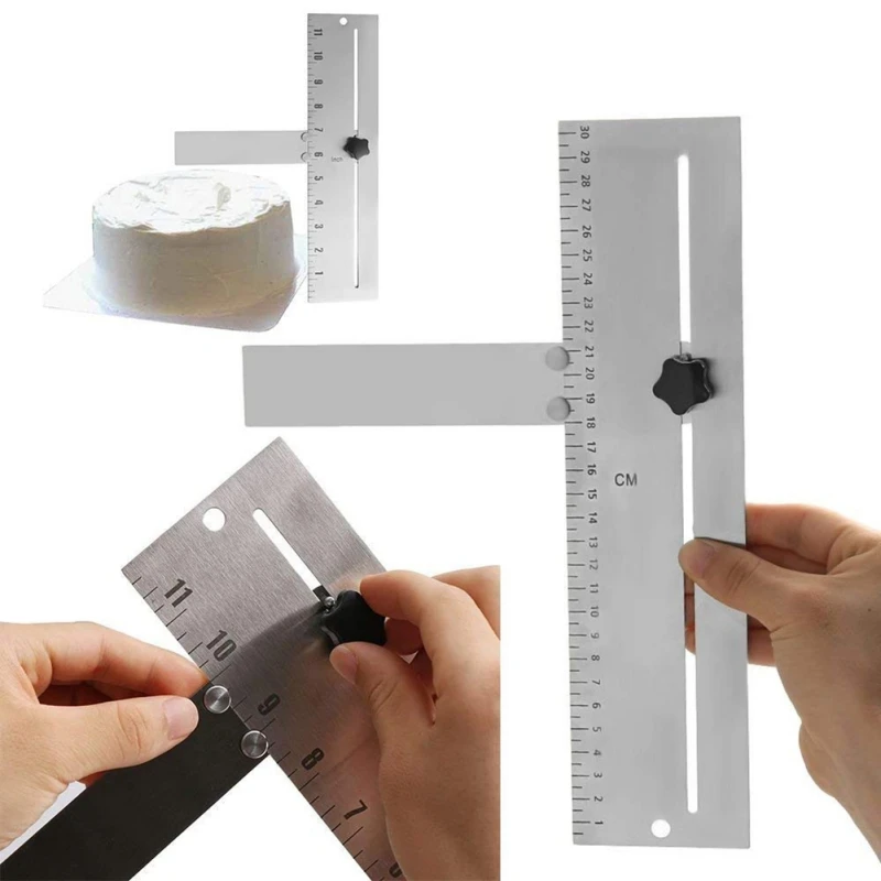 Adjustable Cake Scraper Baking Crisp Corners Cakes Metal Comb Board Smooth Cake Stainless Steel Diy Baking Tool
Adjustable Cake Scraper Baking Crisp Corners Cakes Metal Comb Board Smooth Cake Stainless Steel Diy Baking Tool