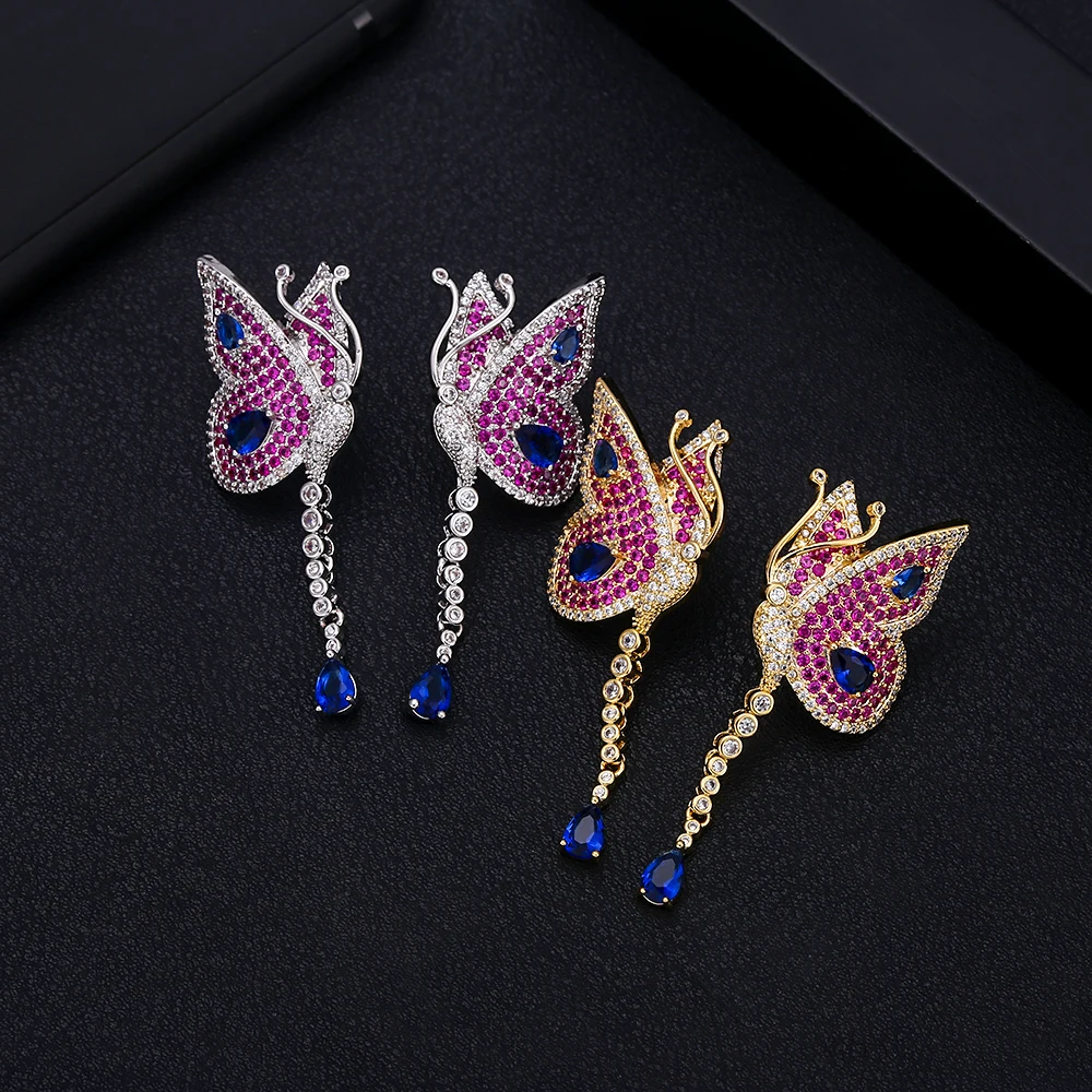 jankelly Fashion Cubic Zirconia butterfly shape Big Long Earring For Women Jewelry Wedding Brincos boucle d'oreille
jankelly Fashion Cubic Zirconia butterfly shape Big Long Earring For Women Jewelry Wedding Brincos boucle d'oreille