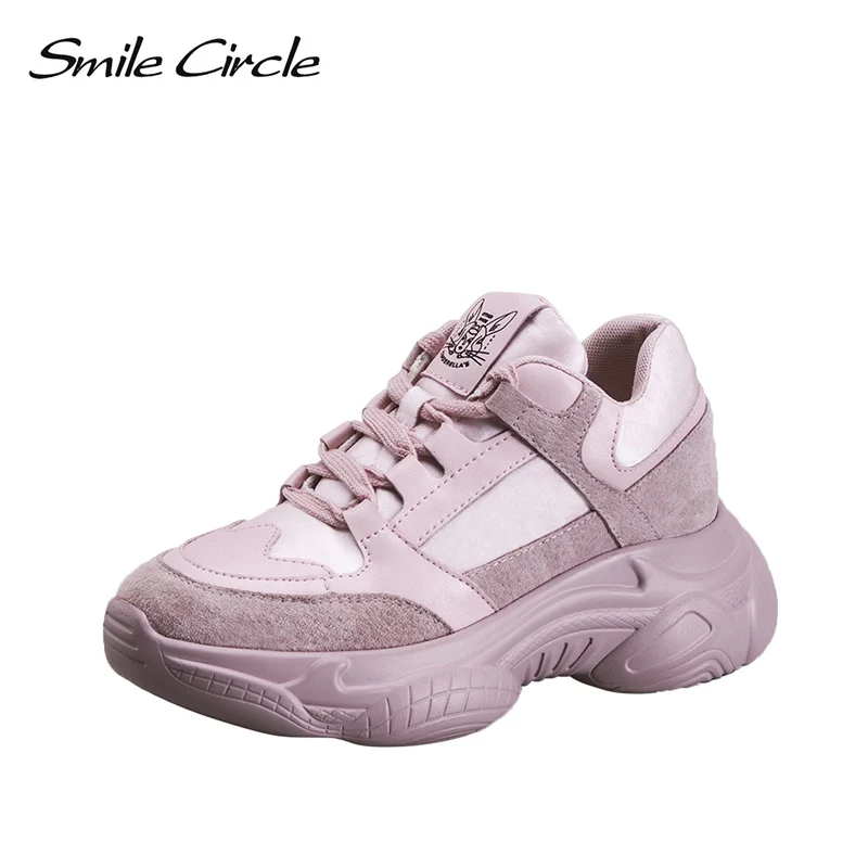 Smile Circle 2019 spring Women Sneakers Genuine Leather fashion Comfortable Flat Platform shoes Casual Ladies shoes
Smile Circle 2019 spring Women Sneakers Genuine Leather fashion Comfortable Flat Platform shoes Casual Ladies shoes
