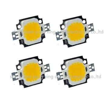 

32mil 10PCS 10W LED 10W warm white 800-900LM LED Bulb IC SMD Lamp Light Daylight white High Power LED 3000K-3200K