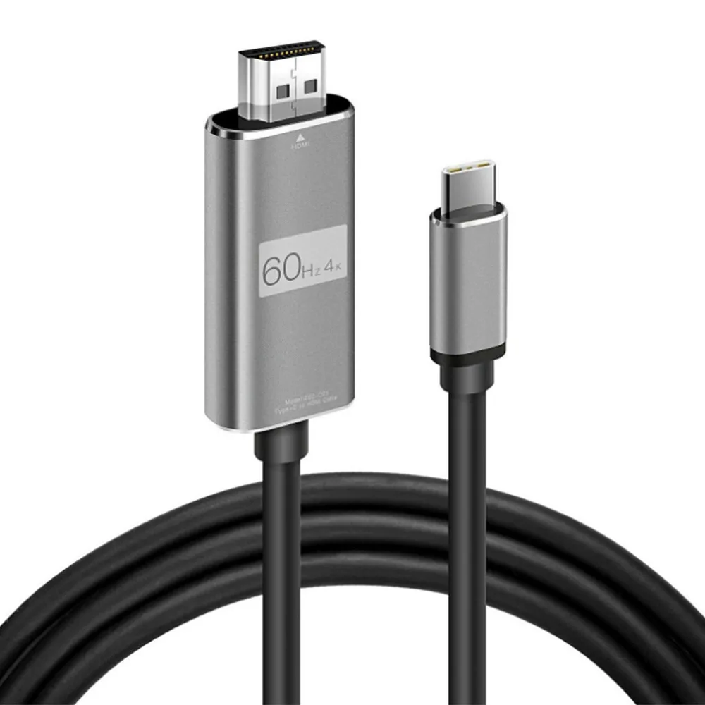 1.8M USB C to HDMI Cable Type C HDMI Adapter 4K 60Hz Converter for MacBook Samsung Galaxy
1.8M USB C to HDMI Cable Type C HDMI Adapter 4K 60Hz Converter for MacBook Samsung Galaxy