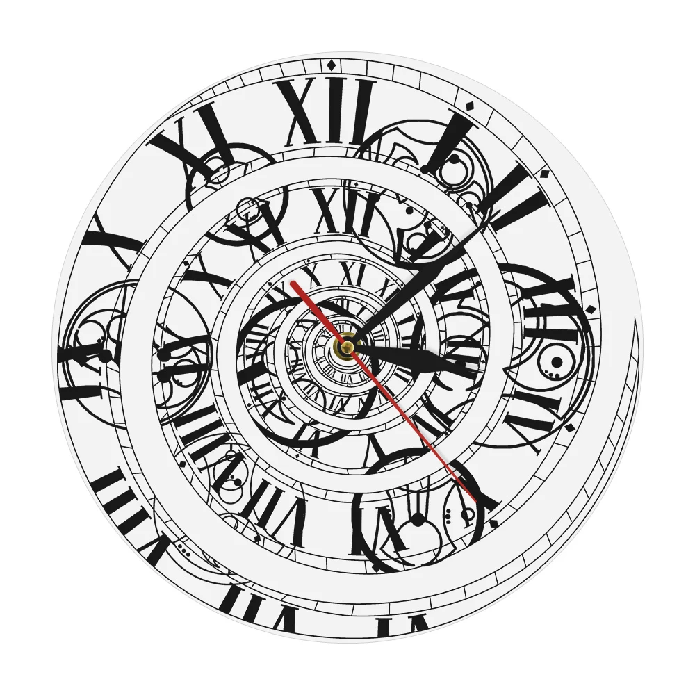 Get It Lost Time Vortex Clock Circle Of Time Vintage Classic Wall Clock Spiral Maze Quartz Silent Roman Numerals Wall Clock
Get It Lost Time Vortex Clock Circle Of Time Vintage Classic Wall Clock Spiral Maze Quartz Silent Roman Numerals Wall Clock