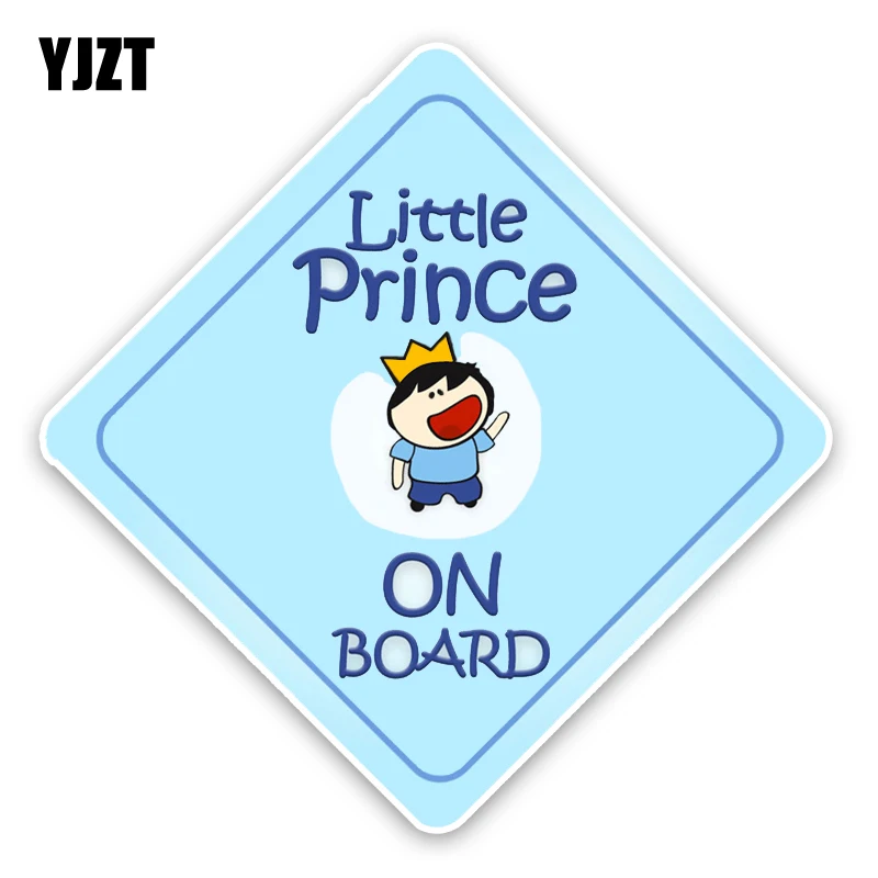 YJZT 14.3*14.3CM Warning Sign Car Sticker Graphic Lovely Little Prince BABY ON BOARD Colored High Quality Decoration C1-5681
YJZT 14.3*14.3CM Warning Sign Car Sticker Graphic Lovely Little Prince BABY ON BOARD Colored High Quality Decoration C1-5681