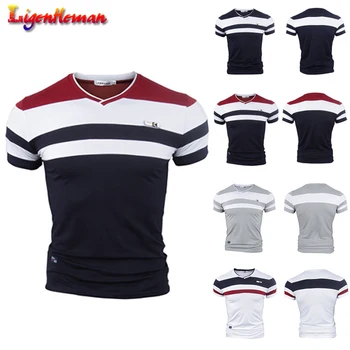Men 2019 New 100% Pure Cotton tshirt V neck Cotton tshirt Homme Vintage Patchwork Tees Plus Size M-4XL Short Sleeve T Shirts
Men 2019 New 100% Pure Cotton tshirt V neck Cotton tshirt Homme Vintage Patchwork Tees Plus Size M-4XL Short Sleeve T Shirts