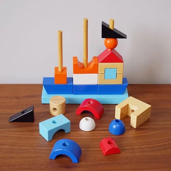 Wooden Children's Pirate Ship Set Column Building Blocks Children's Early Education Enlightenment Educational Toys
Wooden Children's Pirate Ship Set Column Building Blocks Children's Early Education Enlightenment Educational Toys