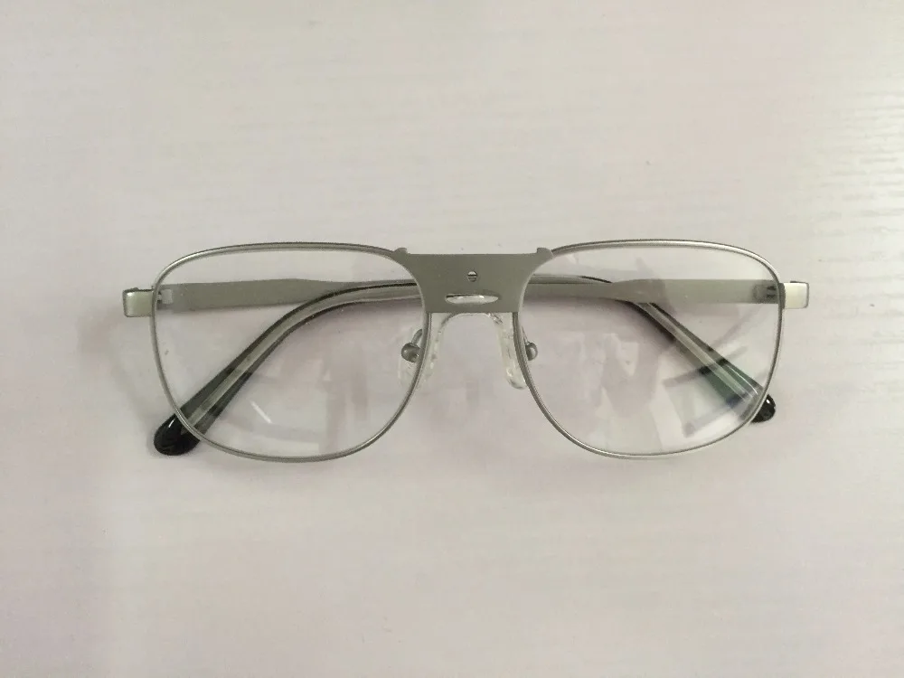 

NCS titanium sliver big aquare Glasses sport frame for dental loupes