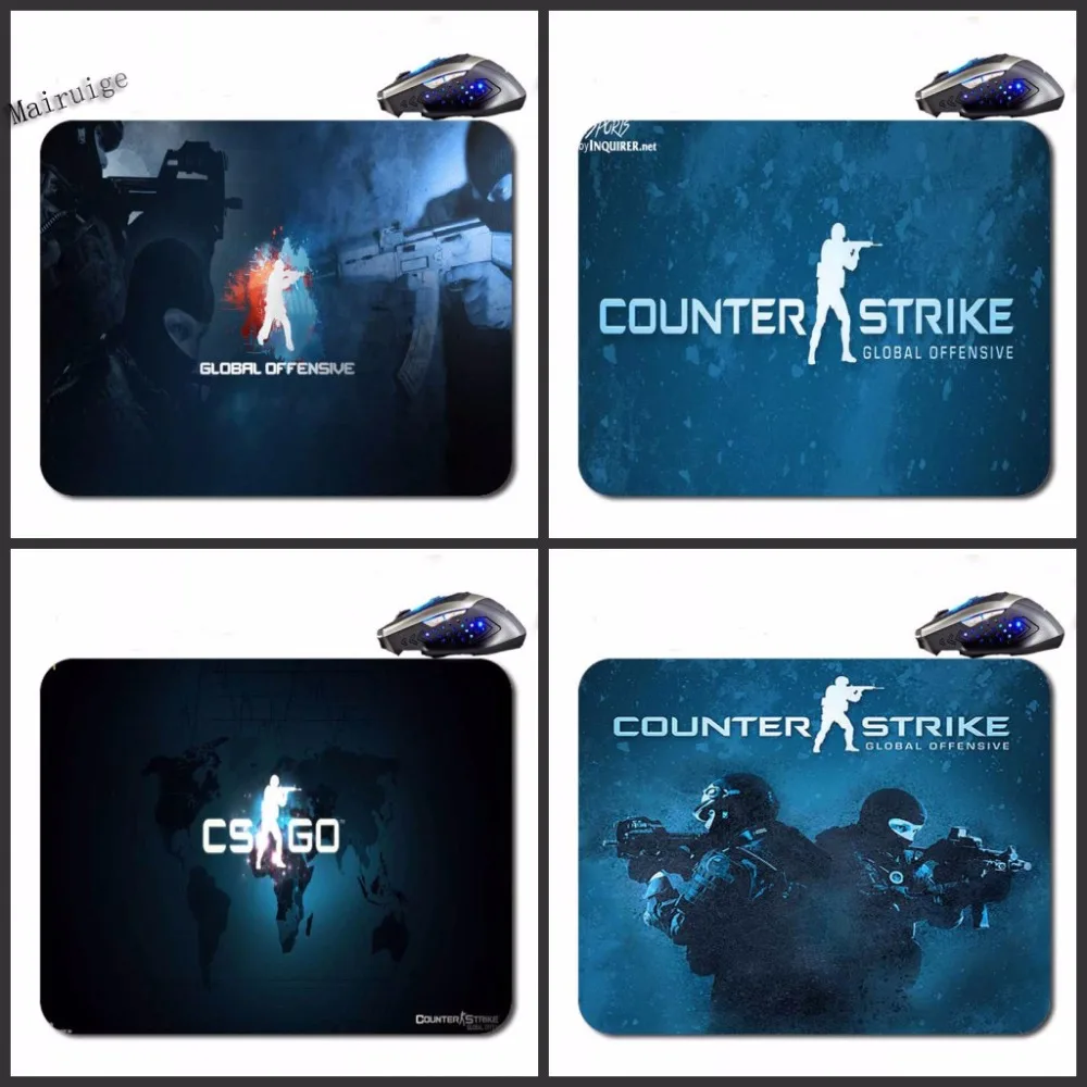 Mairuige Counter Strike 18*22/25*20*cm/25*29cm Customized Rectangular Non-slip Rubber Computer Gaming Gift Mouse Pad Table Mat | Компьютеры
