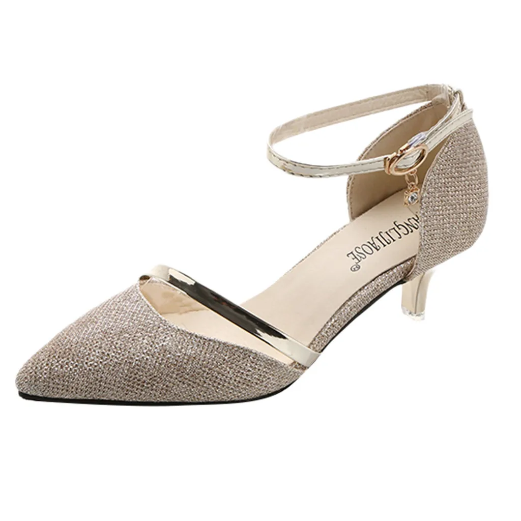 Jaycosin shoes fish mouth bright leather low heel stiletto pointed shallow mouth word buckle with wild single shoes ladies sanda
Jaycosin shoes fish mouth bright leather low heel stiletto pointed shallow mouth word buckle with wild single shoes ladies sanda