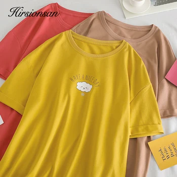 Hirsionsan Cartoon Graphic Printed T Shirt Women 2019 Kawaii Summer Female White Tee Tops O-Neck Oversize Short Sleeve T Shirt
Hirsionsan Cartoon Graphic Printed T Shirt Women 2019 Kawaii Summer Female White Tee Tops O-Neck Oversize Short Sleeve T Shirt