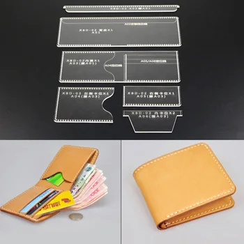 Acrylic Stencil Laser Cut Template DIY Small Card Holder Folding Wallet Sewing Pattern Leathercraft Tool Set 9.5x11x2cm
Acrylic Stencil Laser Cut Template DIY Small Card Holder Folding Wallet Sewing Pattern Leathercraft Tool Set 9.5x11x2cm