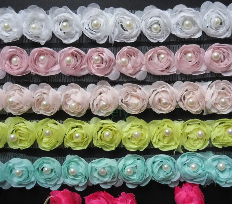 Soluble Chiffon Rose Flower Pearl Embroidered Fabric Lace Trim Ribbon Handmade DIY Sewing Supplies Craft For Costume Decoration
Soluble Chiffon Rose Flower Pearl Embroidered Fabric Lace Trim Ribbon Handmade DIY Sewing Supplies Craft For Costume Decoration