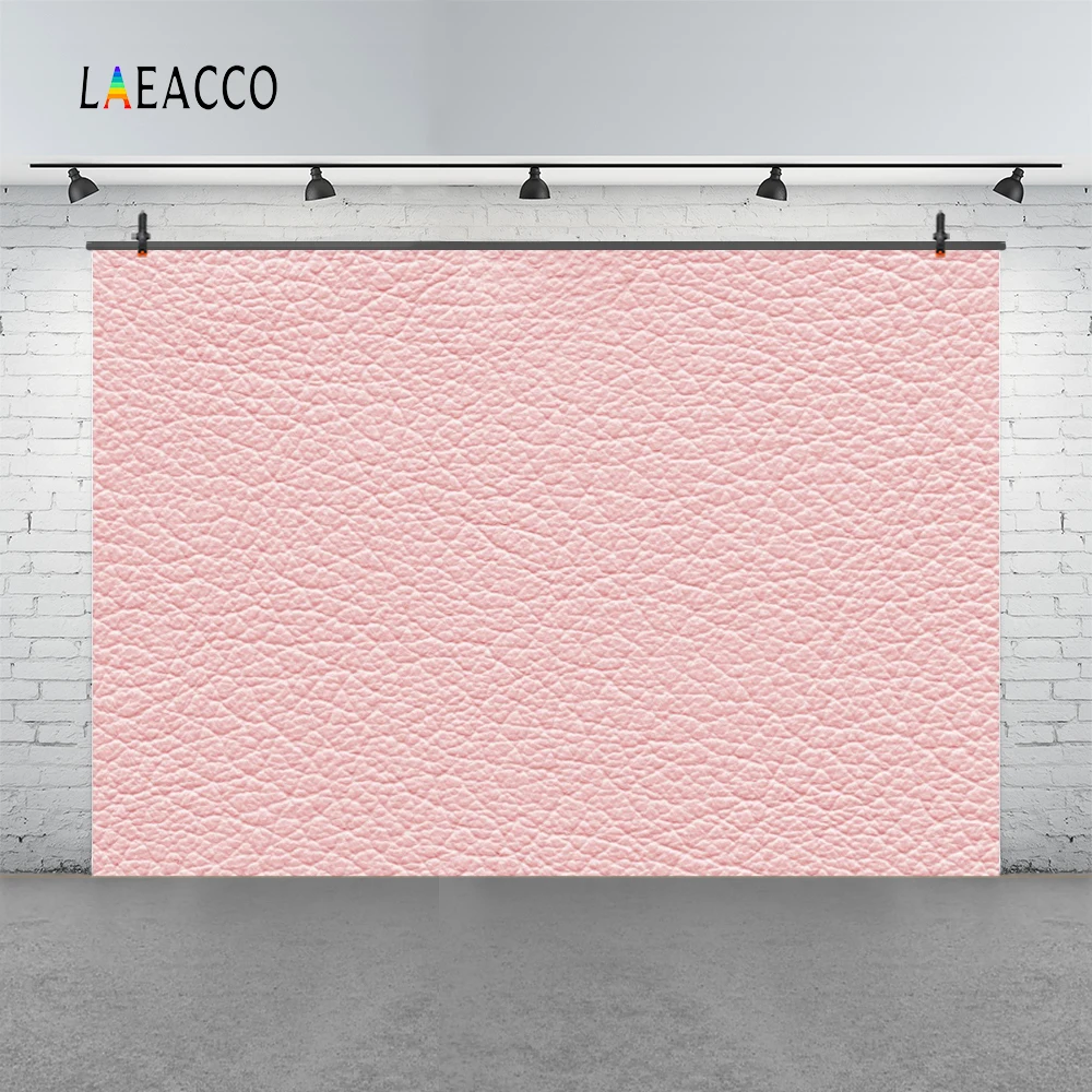 Laeacco градиентная розовая поверхность кожа мех текстура узор ребенок портрет фото