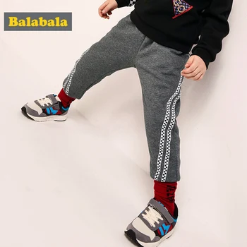 Balabala Todder Boy Pull-on Joggers with Side Stripe Tab Kids Pull-on Sweatpants Sport Pants with Pocket Ribbed Waist and Hem
Balabala Todder Boy Pull-on Joggers with Side Stripe Tab Kids Pull-on Sweatpants Sport Pants with Pocket Ribbed Waist and Hem