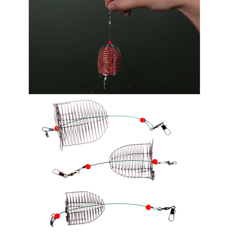 OOTDTY 1PC Small Bait Cage Fishing Trap Basket Feeder Holder Fishing Tackle Accessory Tool
OOTDTY 1PC Small Bait Cage Fishing Trap Basket Feeder Holder Fishing Tackle Accessory Tool