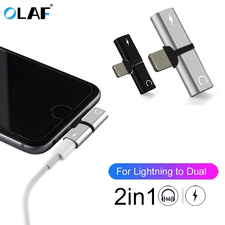 2 in 1 Charging Audio Adapter For Iphone X XR XS MAS Audio Jack Splitter Charger Headphone Converter Adapter For 8 7 6 6s Plus
2 in 1 Charging Audio Adapter For Iphone X XR XS MAS Audio Jack Splitter Charger Headphone Converter Adapter For 8 7 6 6s Plus
