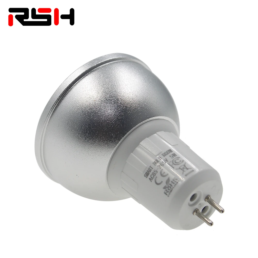 Smart Light Bulb MR16 WiFi LED Light 5W RGB + W Dimmable Light Home Decor App Remote Use Alexa / Google / IFTTT
Smart Light Bulb MR16 WiFi LED Light 5W RGB + W Dimmable Light Home Decor App Remote Use Alexa / Google / IFTTT