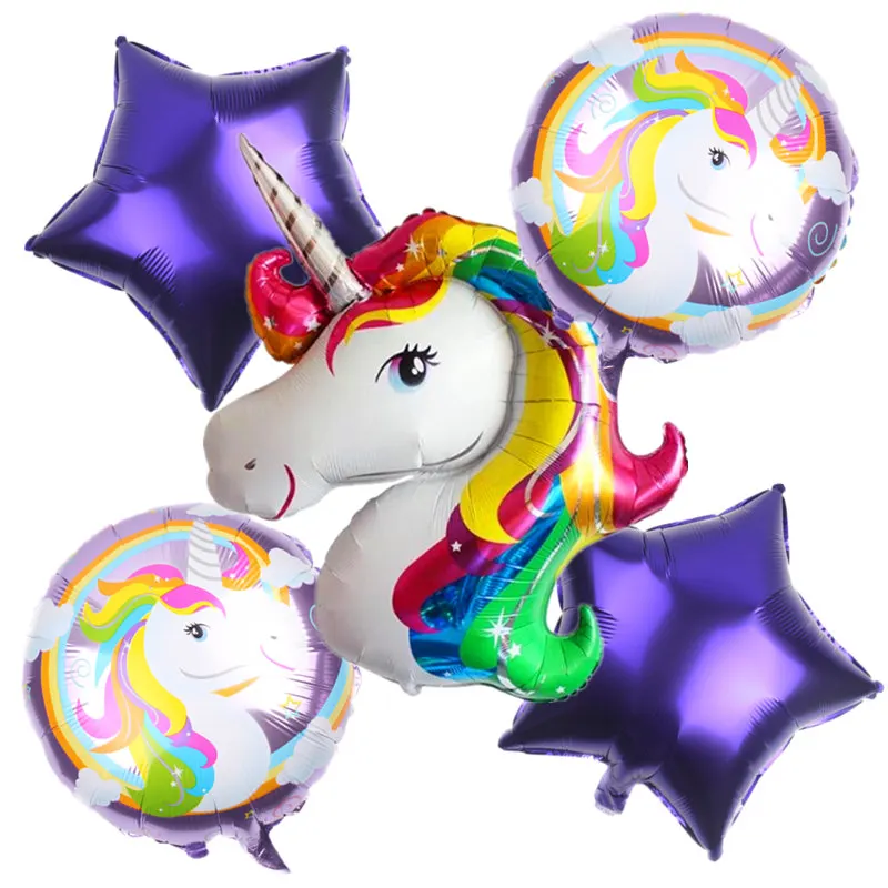 XXPWJ New 5pcs/lot Unicorn Style Balloon Set Wedding Party Decoration Decorative Balloon Self Sealing X-156
XXPWJ New 5pcs/lot Unicorn Style Balloon Set Wedding Party Decoration Decorative Balloon Self Sealing X-156