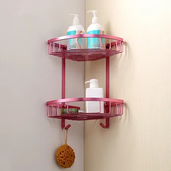 Wall Mounted Bathroom Shelves Aluminum 2 Tiers Corner Shelf Shower Caddy Storage Shampoo Basket Wall Kitchen Corner Holder
Wall Mounted Bathroom Shelves Aluminum 2 Tiers Corner Shelf Shower Caddy Storage Shampoo Basket Wall Kitchen Corner Holder