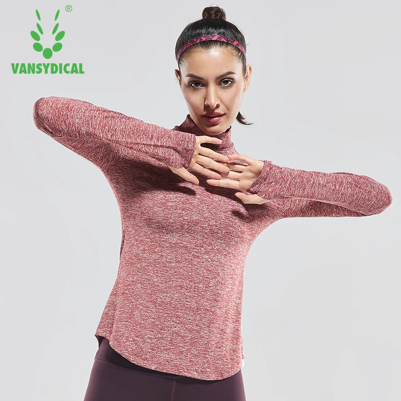 Women Long Sleeve Running T-Shirts Stand Collar Yoga Tees Soild Cycling Training Tops Breathable Fitness Gym Sports Shirts
Women Long Sleeve Running T-Shirts Stand Collar Yoga Tees Soild Cycling Training Tops Breathable Fitness Gym Sports Shirts