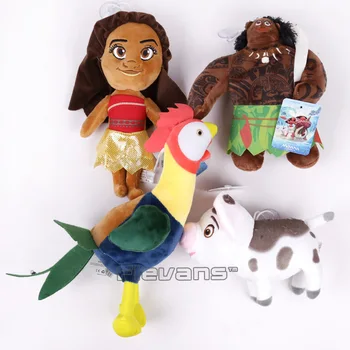 Moana Princess Moana Maui Heihei Pua Plush Toys Soft Stuffed Animal Dolls 4pcs/set
Moana Princess Moana Maui Heihei Pua Plush Toys Soft Stuffed Animal Dolls 4pcs/set