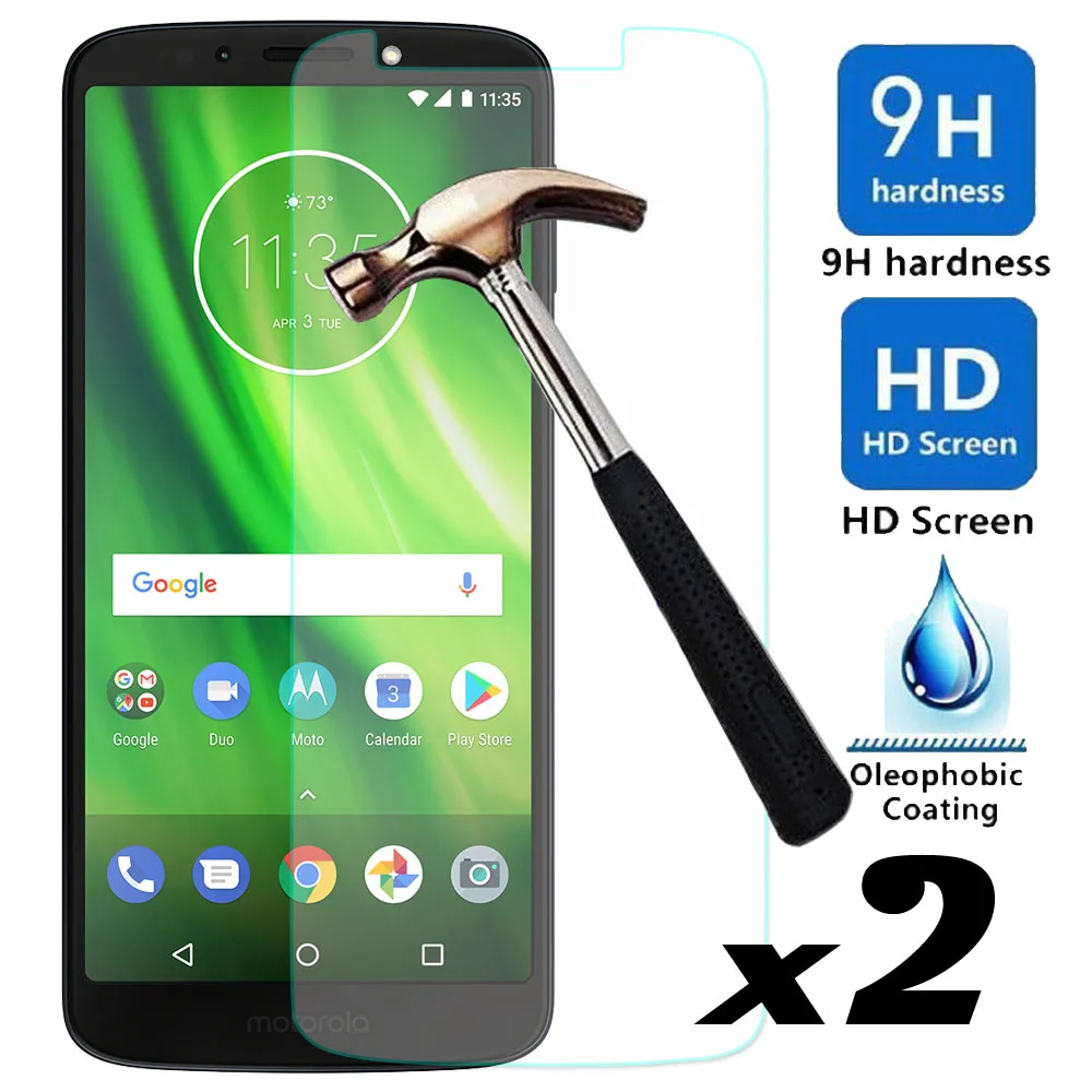For Motorola Moto G6 / G6 Play Tempered Glass Screen Protector Ultra Thin Explosion-proof Scratch Resistant Front Guard Films
For Motorola Moto G6 / G6 Play Tempered Glass Screen Protector Ultra Thin Explosion-proof Scratch Resistant Front Guard Films