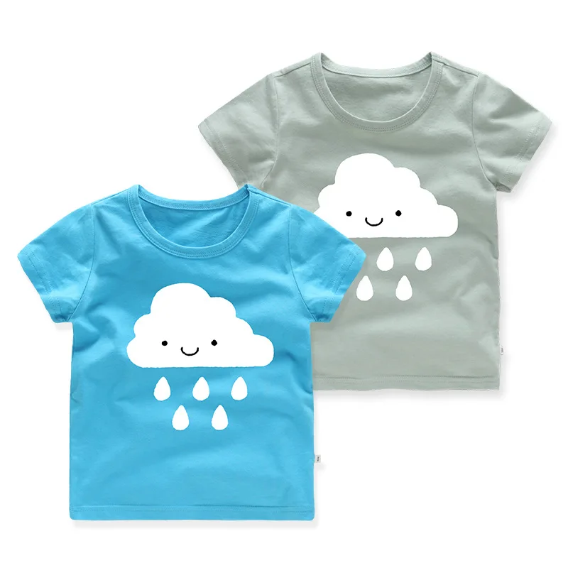 Rain Print Casual Summer Cotton Baby Boys Girls T-Shirts Kids Tees For Age 2-8 Years Old
Rain Print Casual Summer Cotton Baby Boys Girls T-Shirts Kids Tees For Age 2-8 Years Old