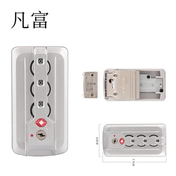 Luggage lock customs lock Code TAS reset 3 digits code suitcase combinations Suitcase pad lock Aluminum frame combination lock
Luggage lock customs lock Code TAS reset 3 digits code suitcase combinations Suitcase pad lock Aluminum frame combination lock