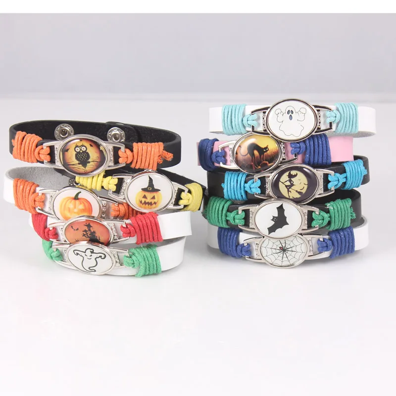 Wholesale 2017 Halloween Leather Bracelets Bangles Jewelry Charms Leather Bracelets for Women Gift, Dropshipping!
Wholesale 2017 Halloween Leather Bracelets Bangles Jewelry Charms Leather Bracelets for Women Gift, Dropshipping!
