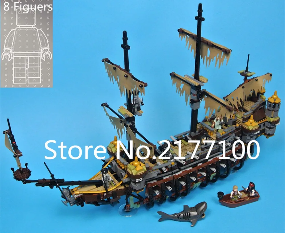 New Pirates series The silent mary model Building Blocks Compatible 71042 Classic Ship-styling Toy for children
New Pirates series The silent mary model Building Blocks Compatible 71042 Classic Ship-styling Toy for children