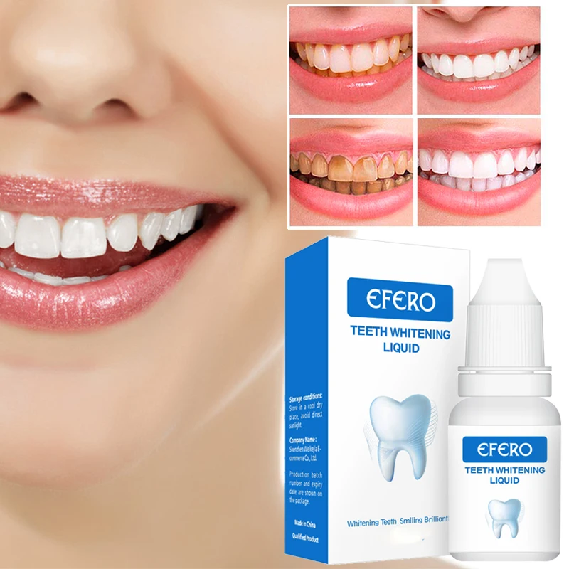 EFERO Teeth Whitening Essence Oral Hygiene Cleaning Serum Powder Eliminates Plaque Teeth Teeth Whitening Tools Paste TSLM2
EFERO Teeth Whitening Essence Oral Hygiene Cleaning Serum Powder Eliminates Plaque Teeth Teeth Whitening Tools Paste TSLM2
