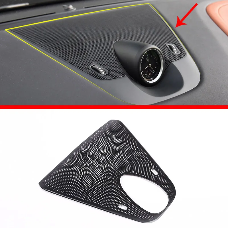 For Maserati Levante Car-styling Aluminum Alloy Black Dashboard Speaker Cover Trim Auto Accessories
For Maserati Levante Car-styling Aluminum Alloy Black Dashboard Speaker Cover Trim Auto Accessories