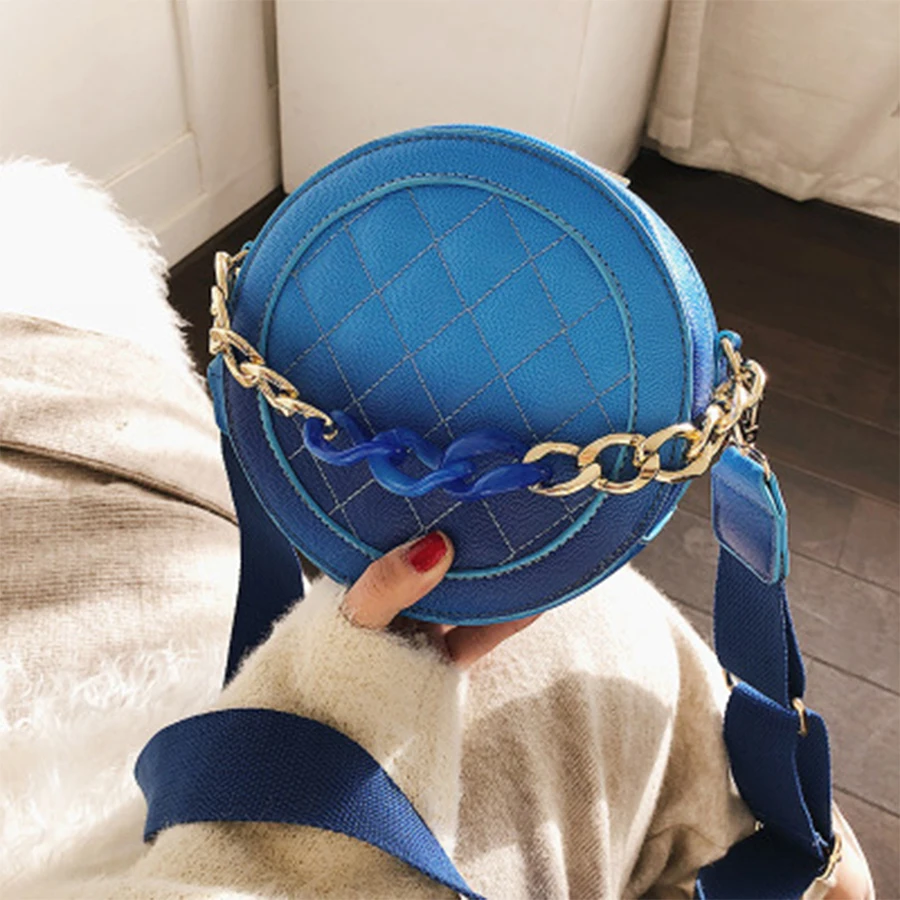 Harajuku Acrylic Chain Women Bag Pu Leather MINI Lingge Small Round Bag Crossbody Bag For Women Evening Clutch Purse Lady Bags
Harajuku Acrylic Chain Women Bag Pu Leather MINI Lingge Small Round Bag Crossbody Bag For Women Evening Clutch Purse Lady Bags