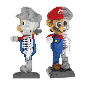 Mini Brick Super Mario bros skeleton dissection Block Bowser Diy Game Character cartoon Building Toy For Children no box
Mini Brick Super Mario bros skeleton dissection Block Bowser Diy Game Character cartoon Building Toy For Children no box