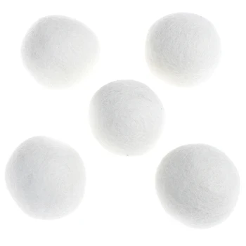5pcs/pack Laundry Clean Ball Reusable Natural Organic Laundry Fabric Softener Ball Premium Organic Wool Dryer Balls
5pcs/pack Laundry Clean Ball Reusable Natural Organic Laundry Fabric Softener Ball Premium Organic Wool Dryer Balls