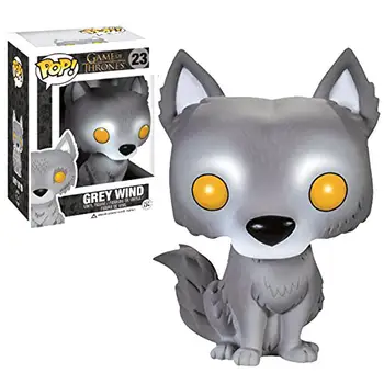 FUNKO POP Game of Thrones GREY WIND 23# Vinyl Action Figure Collectible Model Toys For Children Birthday Christmas Gift
FUNKO POP Game of Thrones GREY WIND 23# Vinyl Action Figure Collectible Model Toys For Children Birthday Christmas Gift