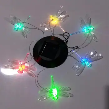 LumiParty LED Solar Wind Chimes Light Color Changing Dragonfly Pendant Bell Solar Mobile LED Wind Chimes Yard Garden Home Decor
LumiParty LED Solar Wind Chimes Light Color Changing Dragonfly Pendant Bell Solar Mobile LED Wind Chimes Yard Garden Home Decor