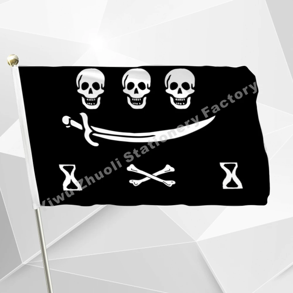 

More than 20 pirate flags Large Skull Headband Crossbones Pirates Flag Jolly Roger Roger Hanging With Grommet For Ktv Bar