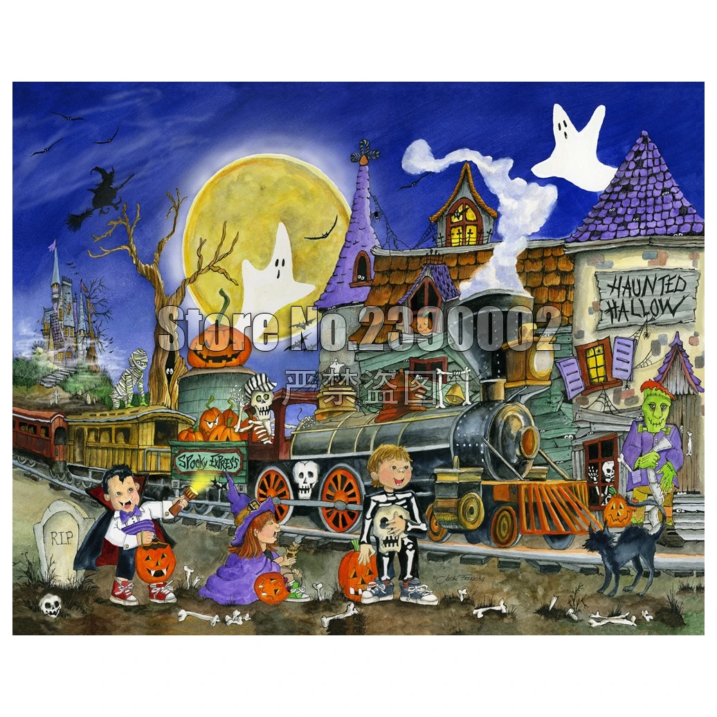 Diy Diamond Painting Spooky Express Cross Stitch Embroidery Wall Sticker Diamond Mosaic Trains Fall Halloween Crafts Rhinestone
Diy Diamond Painting Spooky Express Cross Stitch Embroidery Wall Sticker Diamond Mosaic Trains Fall Halloween Crafts Rhinestone