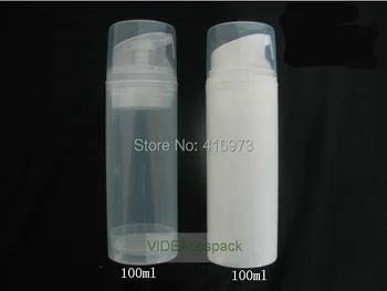 100pcs/lot 100ml PP white/clear color empty ailess pump lotion bottle for cosmetic packing
100pcs/lot 100ml PP white/clear color empty ailess pump lotion bottle for cosmetic packing
