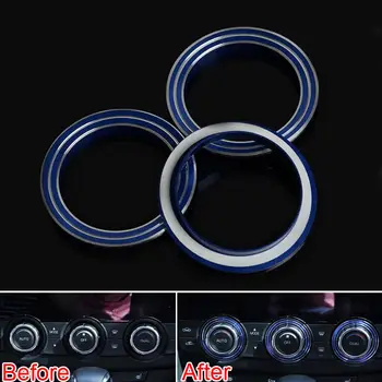BBQ@FUKA 3PCS Console Auto AC Air Condition Button Control Panel Switch Knob Ring Cover Trim Fit For Mazda CX5 CX-5 2012-2014
BBQ@FUKA 3PCS Console Auto AC Air Condition Button Control Panel Switch Knob Ring Cover Trim Fit For Mazda CX5 CX-5 2012-2014