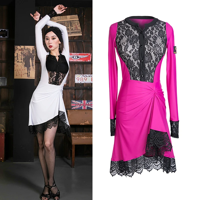 Latin Dance Dress Women Sexy Lace Dress Lady Tango Ballroom Flamengo Tango Modern Salsa Competitive Latin Dance Dresses BL1139
Latin Dance Dress Women Sexy Lace Dress Lady Tango Ballroom Flamengo Tango Modern Salsa Competitive Latin Dance Dresses BL1139