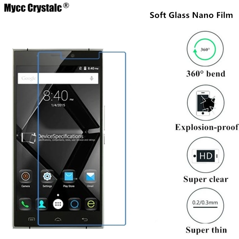 Super thin clear Soft Glass Nano Explosion-proof Screen Protector Film For Doogee F5 Protective film
Super thin clear Soft Glass Nano Explosion-proof Screen Protector Film For Doogee F5 Protective film