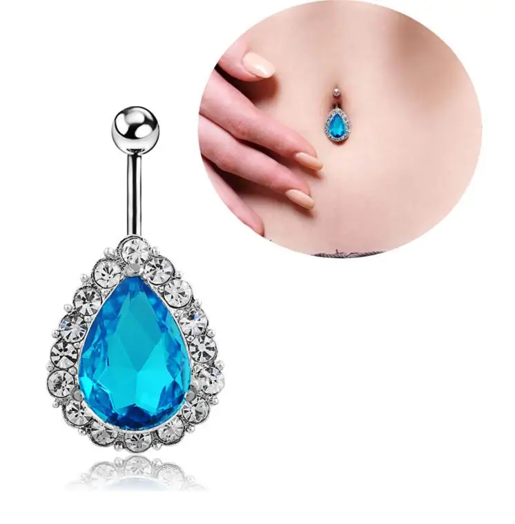 new Fashion 7 color crystal belly button rings cute belly piercing Navel ring belly rings body piercing body Jewelry
new Fashion 7 color crystal belly button rings cute belly piercing Navel ring belly rings body piercing body Jewelry