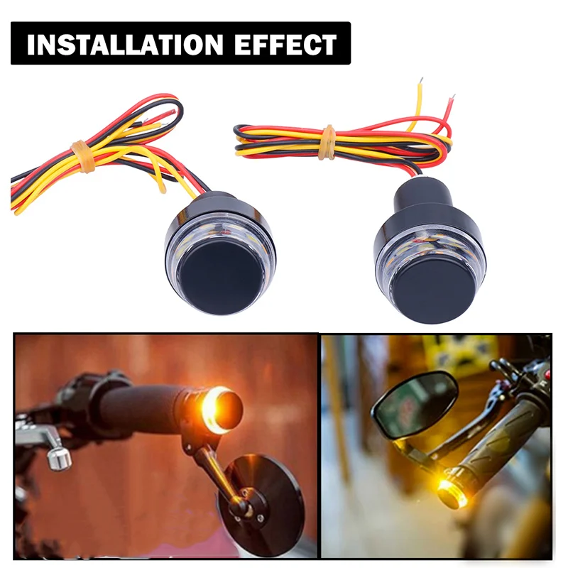 LED Motorcycle Stop Turn Signal Light Indicator Blinker Handle Bar flash White Amber car Motorcycle Accessories&Parts Lightings
LED Motorcycle Stop Turn Signal Light Indicator Blinker Handle Bar flash White Amber car Motorcycle Accessories&Parts Lightings