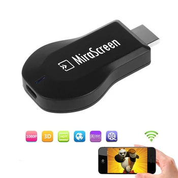 

Robotsky Mirascreen OTA TV Stick Dongle Full HD 1080P EasyCast EZCast Wi-Fi Display Receiver DLNA Airplay Miracast Airmirroring